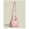 IELGY Ladies Sweet Pink Lychee Pattern Stylish Small Commuter Shoulder Bucket Bag