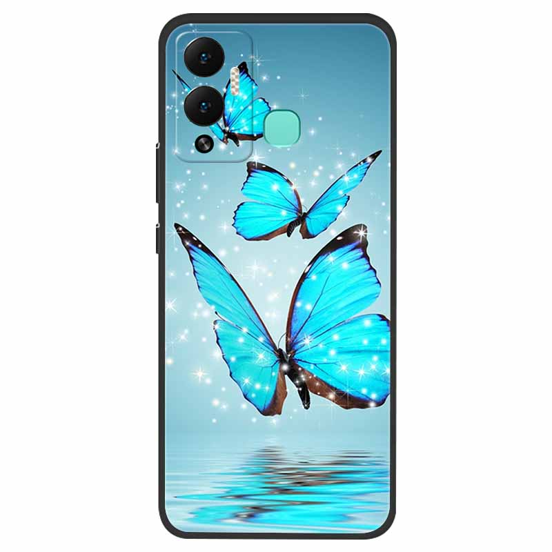 Для Infinix Hot 12 Play NFC Чехол X6816D Ударопрочный Силиконовый Мягкий TPU Чехол для Телефона для Infinix hot12 play NFC Чехол Бампер Funda