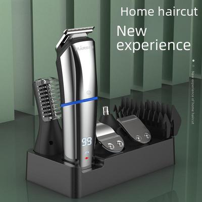 Новая многофункциональная электрическая машинка для стрижки волос и триммер 6 в 1 для бритья, подравнивания бровей и точной стрижки