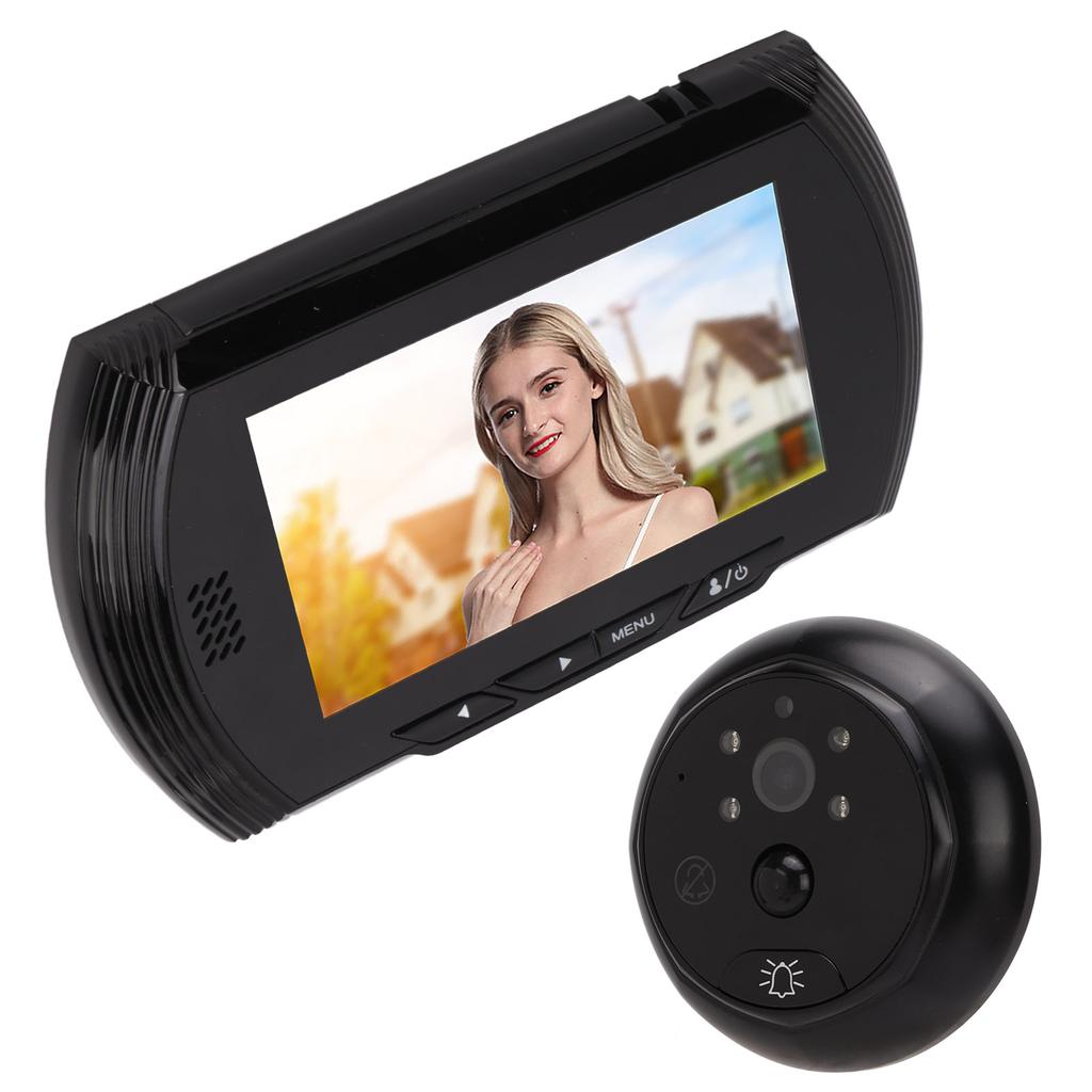 2MP 1080P Digital Door Viewer Peephole Camera 4.5in LCD Display Motion Detection Night Vision for