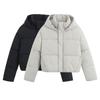 TAOP&ZA Women's Autumn/Winter Casual Hooded Cotton Bread Coat