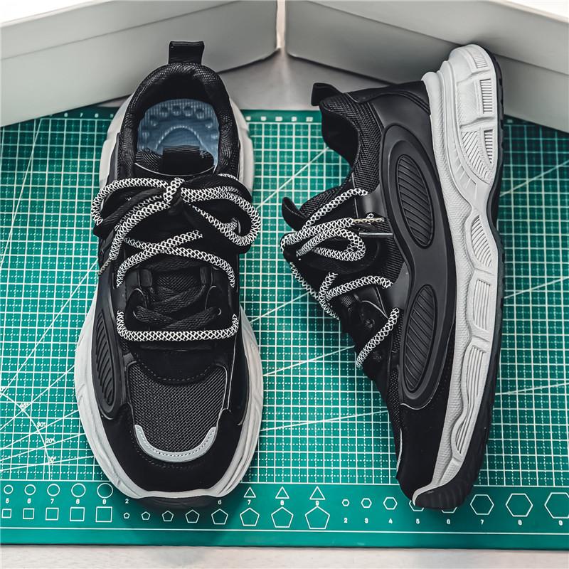 Модные мужские кроссовки, роскошные массивные повседневные кроссовки для мужчин, мягкая подошва, папины туфли, дышащая теннисная спортивная обувь, мужские кроссовки
