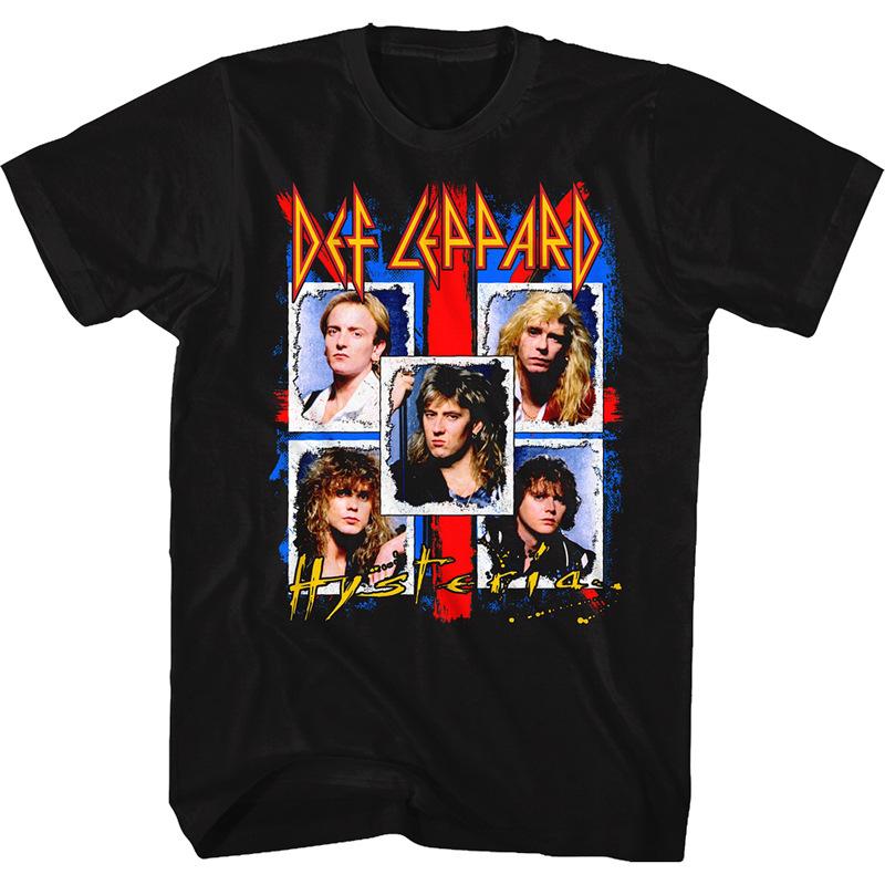 Def Leppard ADRENALIZE 1992 Мировой Тур Футболка Let's Get Rock Мужская Женская Оверсайз Короткий Рукав Уличная Одежда Хип-Хоп Женская Мужская Одежда