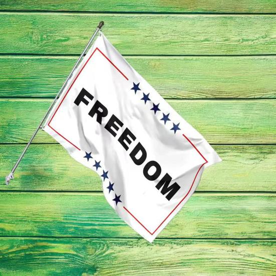 Чарли Кирк Флаг Свободы 3x5 футов Памятный Садовый Знак Патриотический Сад