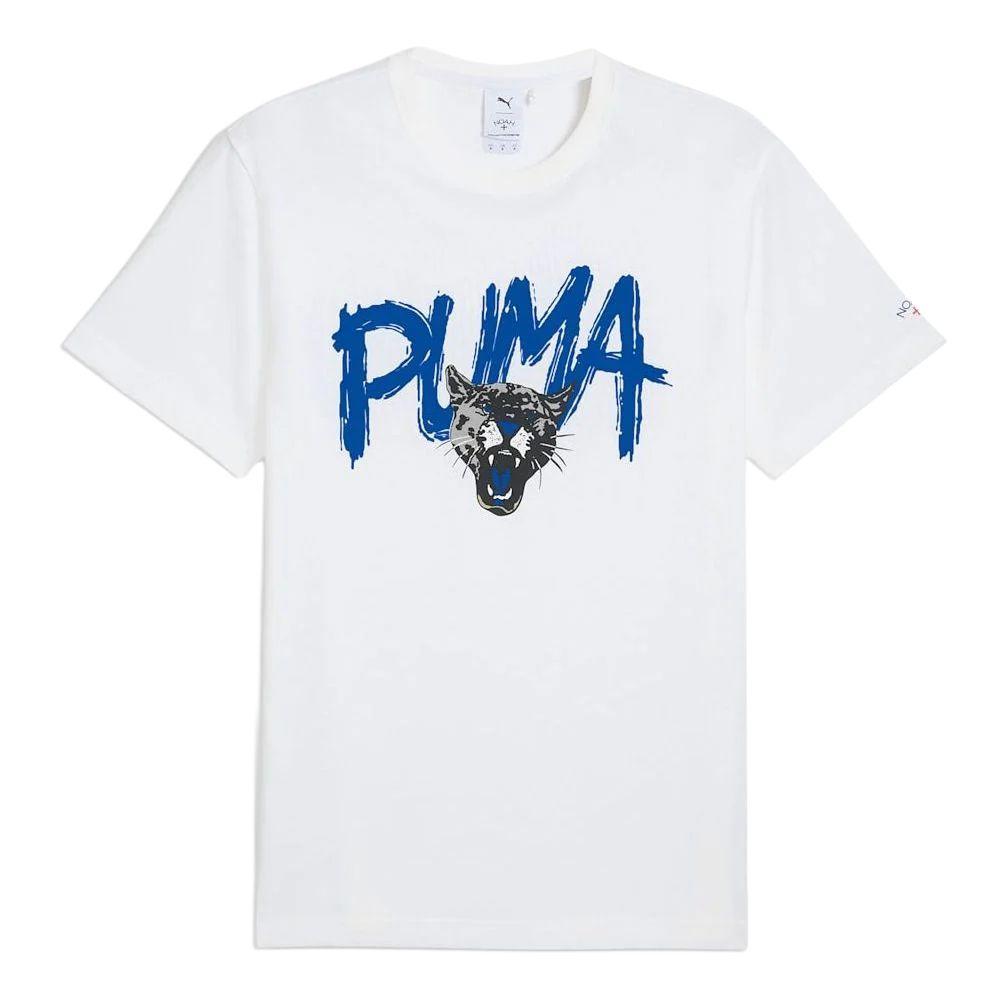 Puma x Noah Graphic Tee White Unisex Tops 627090-02