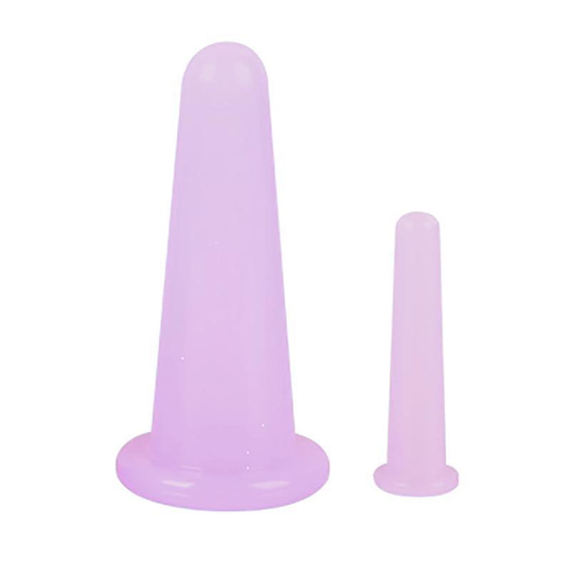 2 шт. баночки для вакуумных банок для массажа, наборы для терапии баночками для лица, силиконовые баночные наборы, антицеллюлитный набор для тела, антицеллюлитный