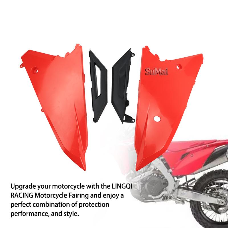 2022 Off-road Motorcycle CRF450R & CRF250RX Rear Side Panels Mudguard