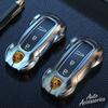 Zinc Alloy Car Key Case Cover Shell Fob For Porsche Panamera Macan 718 Taycan 911 Cayman Boxster 9ya 971 Car Styling Accessories DNPQR1