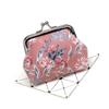 Fashion Flower Printing Coin Purses Girl Hasp Zero Wallet Ladies  Purse Female Mini Money Bag PU Leather Key Card Holder Wallet