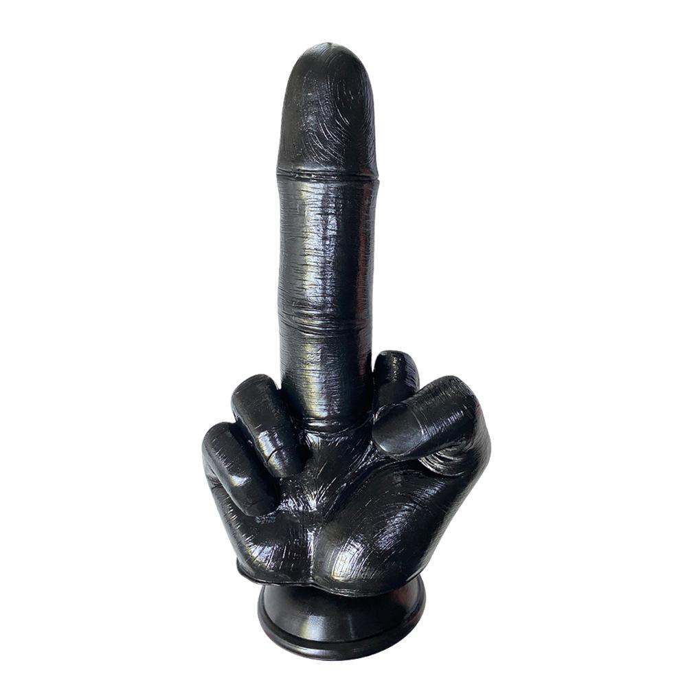 Большой средний палец в форме ручного пениса для взрослых секс-игрушки для женщин протез пениса