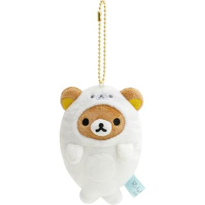 Подвесная плюшевая игрушка Рилаккума Rilakkuma MO58301 San-X (Тюлень)
