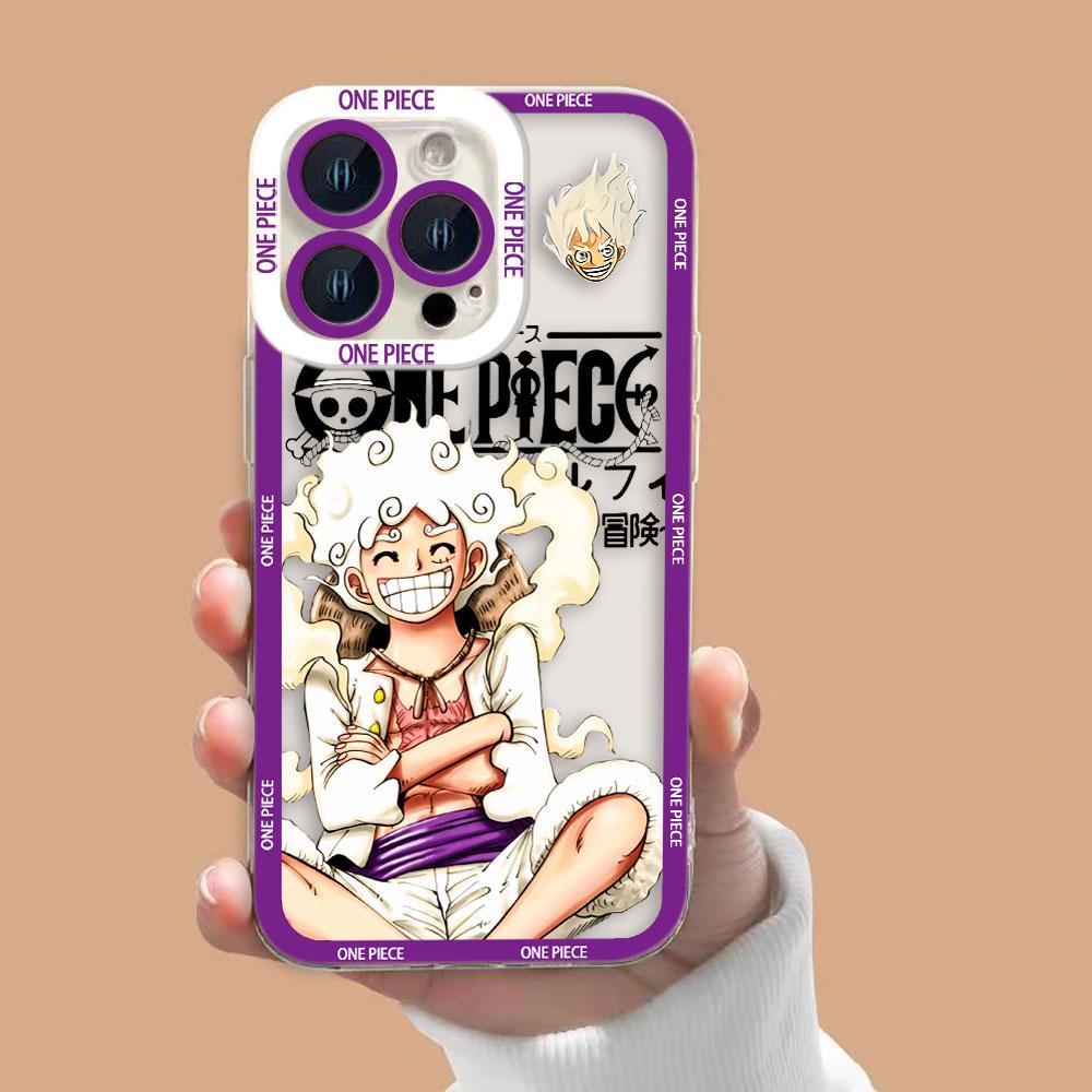 One P-Piece Luffy Nami Clear Phone Case For VIVO S1 V20 V21 V21E V23 V23E V25 V27 V27E V29E V30E V30 V40 V50 V60 Case Capa Cover