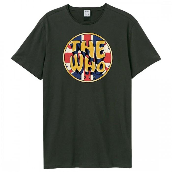 Amplified Unisex Adult Union Jack Circle The Who T-Shirt