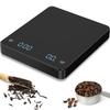 Digital Kitchen Scale with Timer 3kg/0.1g Espresso Coffee Making Mini Food Weight Scale High Precision Measures Rechargeable