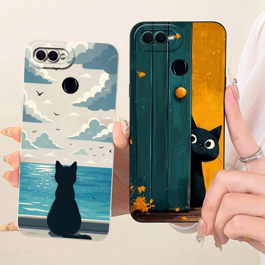 Чехол для OPPO F9 F 9 Pro CPH1825 Мягкий силиконовый чехол Милый цветок Вишня Чехол для телефона Для OppoF9 F 9Pro CPH1823 Coque Funda
