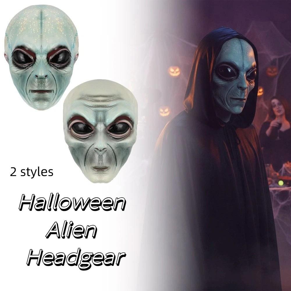 Full Head Mask Alien Mask Green Alien Mask Aliens Masks Fun Halloween Mask Carnival Dress Up