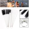 10PCS/set Straw Brush Cleaning Brush, Stainless Steel Nylon Test Tube Brush, Milk Bottle Brush, Cup Brush, Multifunctional Brush