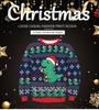 2025 New Christmas Elk & Dragon Cartoon Couple Hoodies – Fashionable Digital Print