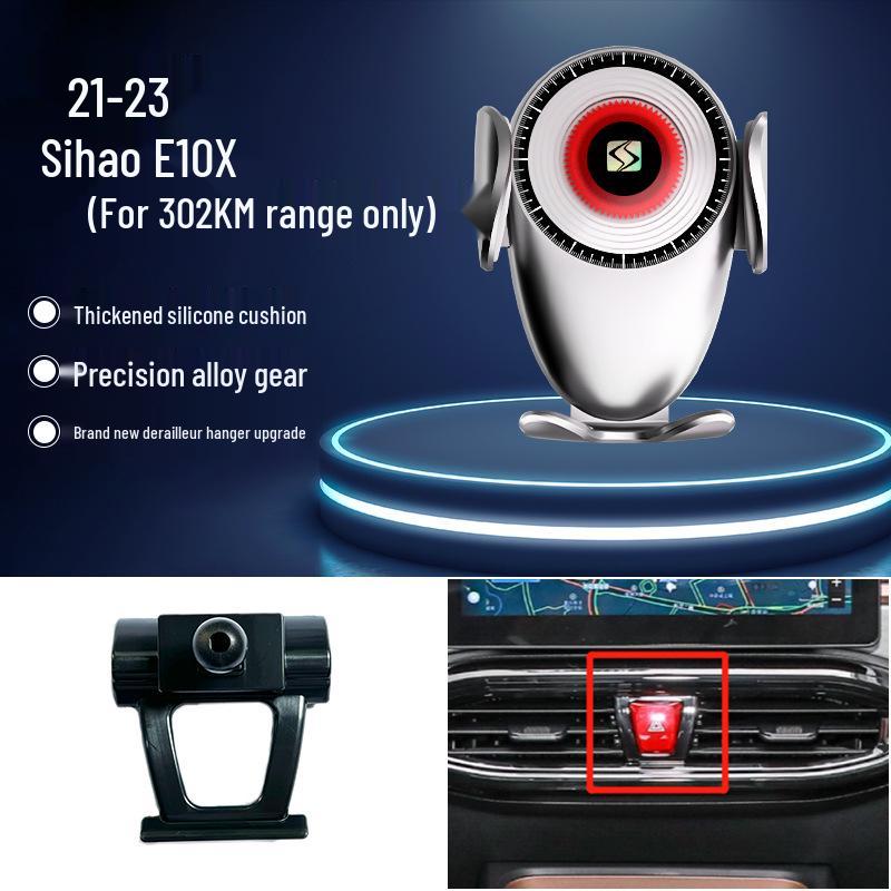 Автомобильный держатель для телефона с навигационной системой Sihao X8/X7/QX/E10X/A5 Gravity - крепление на вентиляционную решетку
