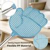 5Pcs Retractable Palm Shaped Fly Swatter Durable Extendable Bug Swatter  Kitchen Use