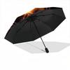 1pc Eclipse Symbol Automatic Opening/Closing Umbrella with Operation & Windproof Canopy yy260311097