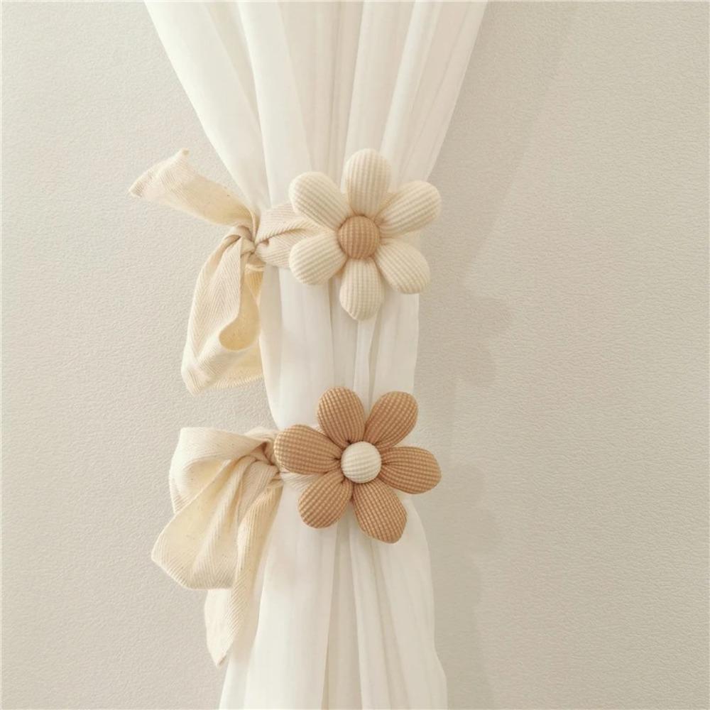 1PC Flower Shape Curtain Buckle Clip Cartoon Curtain Rope Holders Curtain Tieback  Kids Room