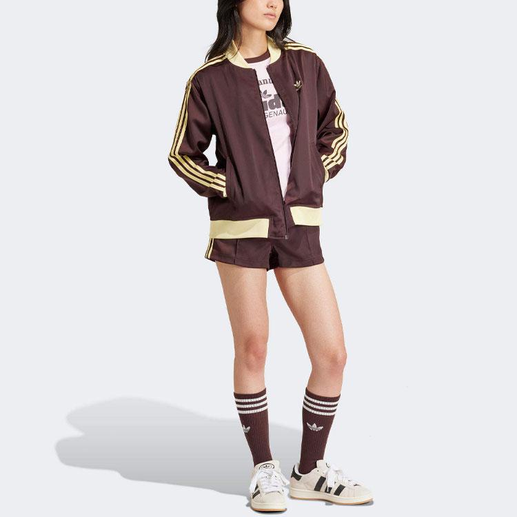 adidas Оригинальные куртки и пальто Женские Кофейный IR6085