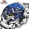 Watch Waterproof Automatic Mechanical Watch for Men Business Steel Strap Mechanical Watch for Men