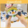Plush Penguin Doll With Soft Short Pile Fabric For Kids Baby Gift And Room Decor