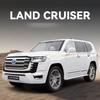 Новый 1:18-масштабная модель легкосплавного автомобиля Toyota Land Cruiser LC300 с настоящим звуком и подсветкой, детская игрушка в подарок мальчику, внедорожная коллекционная модель премиум-класса для любителей автомобилей