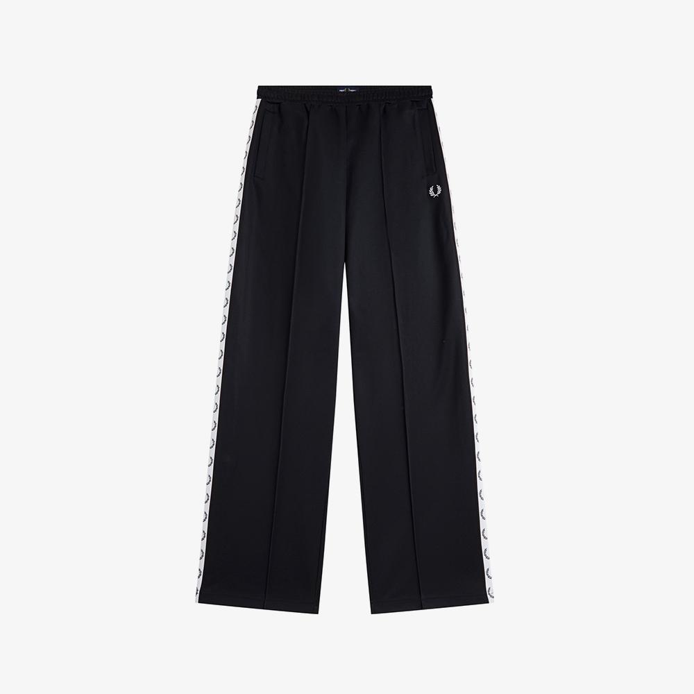 FRED PERRY [Sport] Wide Leg Tape Track Pants - Black Afpm2617171-102