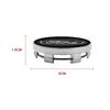 New 2026 Car Sticker 2025 Hot For Ford New 4PCS Car Wheel Center Caps Hub Caps For Ford Focus 2 MK1 MK3 Mondeo MK4 Fiesta MK7 Fu