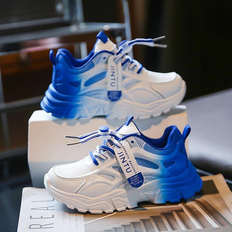 Кроссовки для девочек Дышащая сетчатая обувь для детей Кроссовки для бега