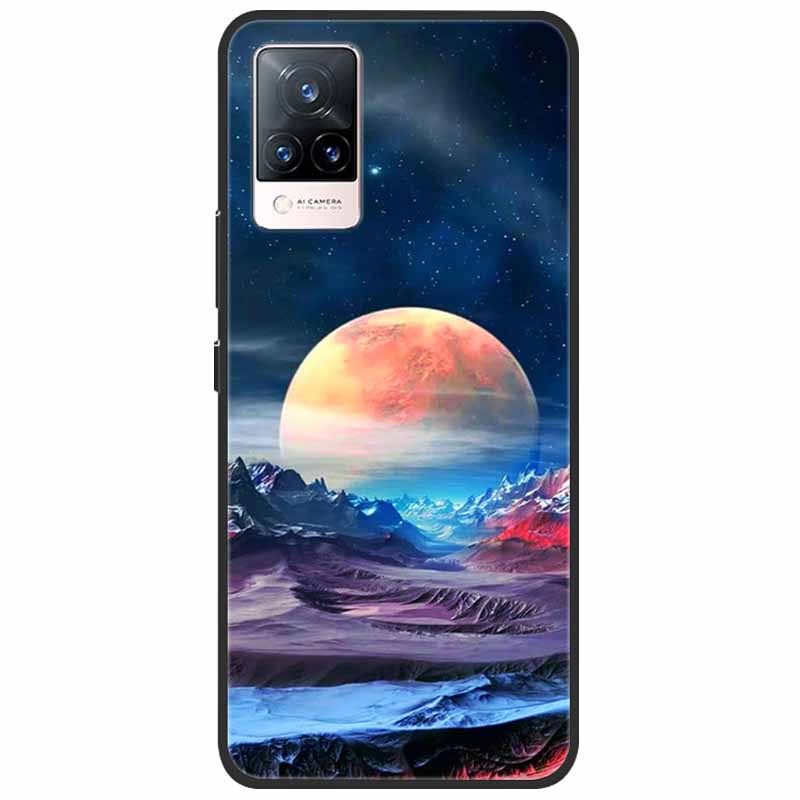 Мягкий силиконовый чехол для телефона vivo V21 5G 4G V21E V2027 Y11S Y12S V20 V2025 V 21E TPU Coque Чехол для Vivo V 21e 21 Защитный