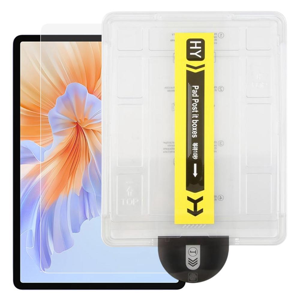 For Honor Pad V9 Screen Protector Tempered Glass HD Film with Automatic Dust Removal Tool