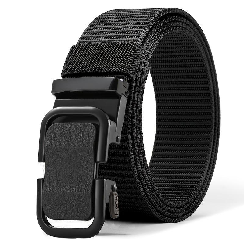 Automatic Buckle Belt Simple Nylon Adjustable Tactical Belt