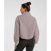 Gymshark Куртка миди из флиса Elevate Washed Mauve B5a7t Pbrk