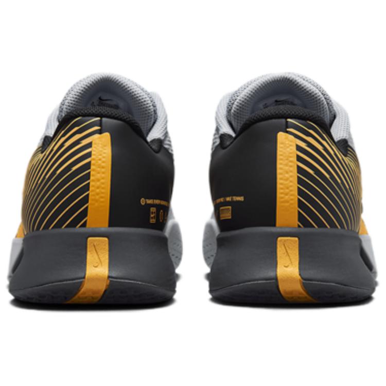 Nike Court Air Zoom Vapor Pro 2 Серый волк Лазерный оранжевый Мужские кроссовки Черный DR6191-005