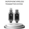 Microphone Wired To Wireless Xlr Transmitter and Receiver UHF Wireless Mic System for Audio Mixer