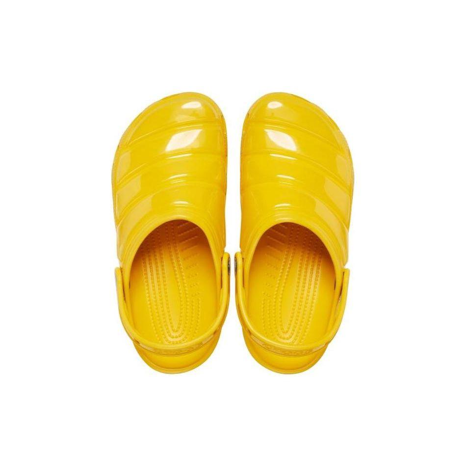Crocs Классические клоги Повседневные простые клоги с подушкой Пляжные сандалии Сандалии унисекс Светло-желтые 206624-700