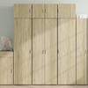 VidaXL Highboard Sonoma Oak 70x42.5x185 Cm Engineered Wood, Sideboard, Storage Cabinet, Side Panel, Cabinet, 3281422