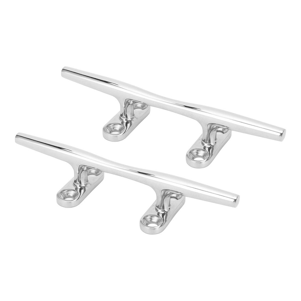 2 шт. 6-дюймовая швартовочная утка для лодки из нержавеющей стали 316, высокополированная морская швартовочная утка для скоростного катера Yac