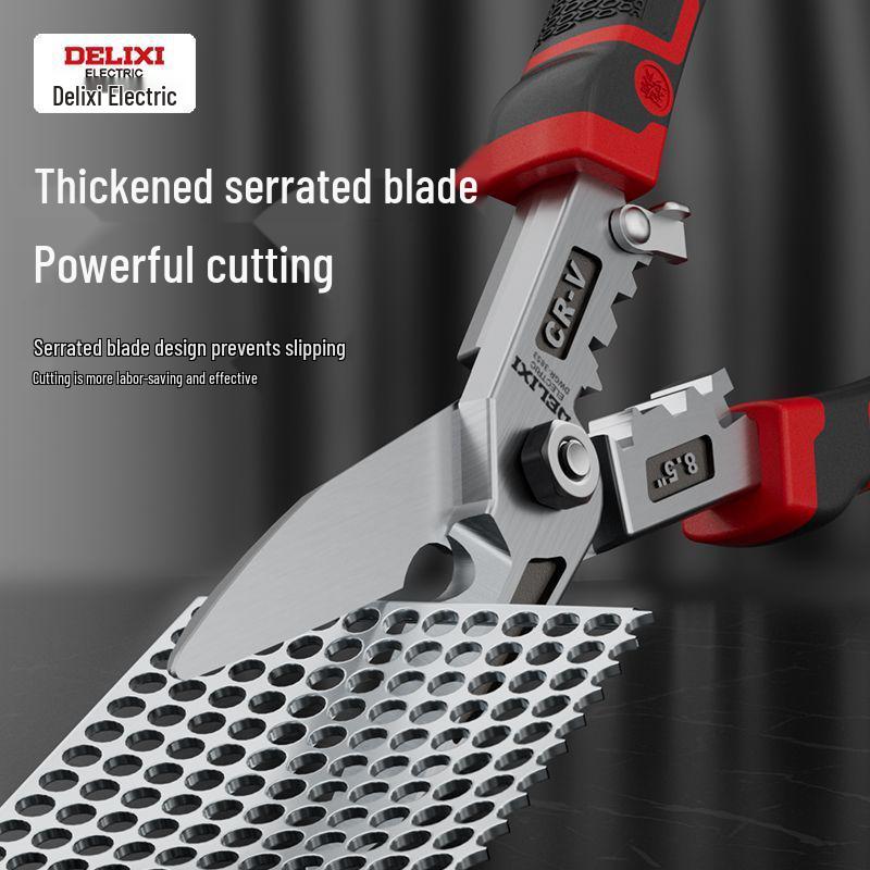 Ножницы по металлу для профилей из тонколистовой стали, Высокотвердая нержавеющая сталь, Авиационного качества.