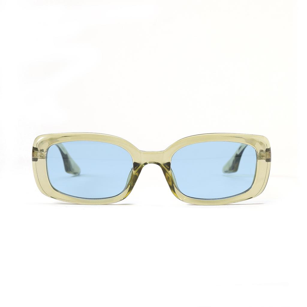 Five Flowers Glasses Ss0054 Ретро Маленькая квадратная оправа Солнцезащитные очки мужские, цветные солнцезащитные очки женские