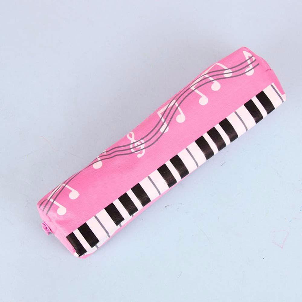 Layer Piano Note Pencil Bag Musical Note Piano Pouch Student Pencil Case Musical Pencil Cases