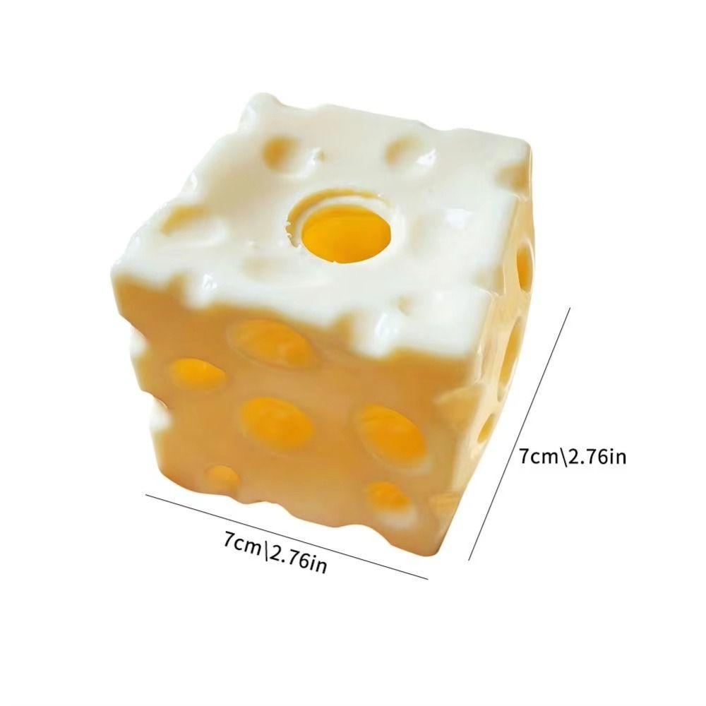 Soft TPR Cheese Ball Skin Flexible DIY Pressure Ball Kit Creative DIY Empty Ball Skin Kids Toy