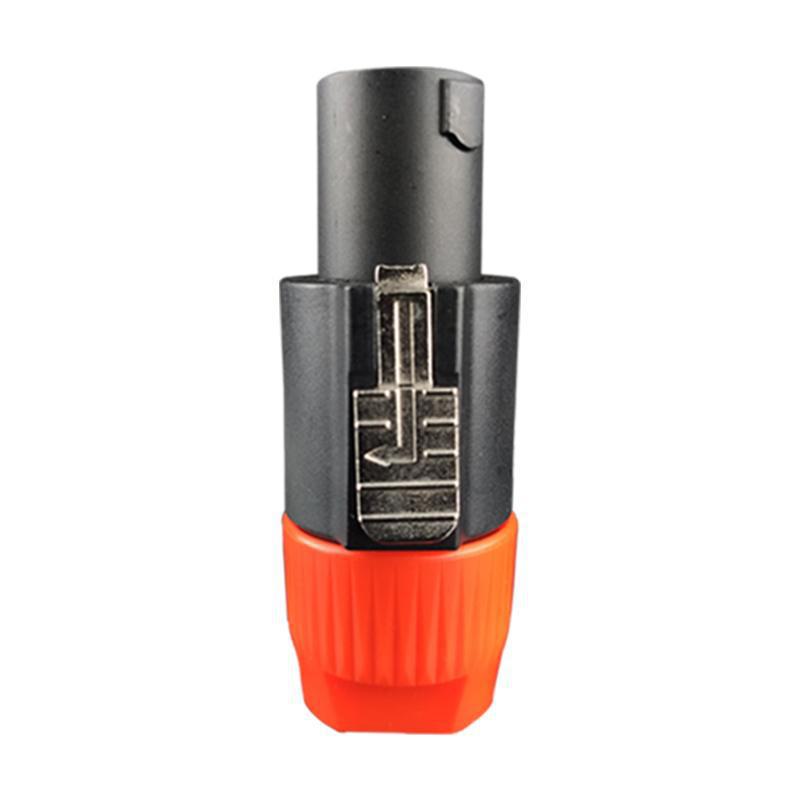 NL4FC Speaker Connector: 4-Core Professional Audio Cable for Power Amplifiers, Ohm Welding-Free