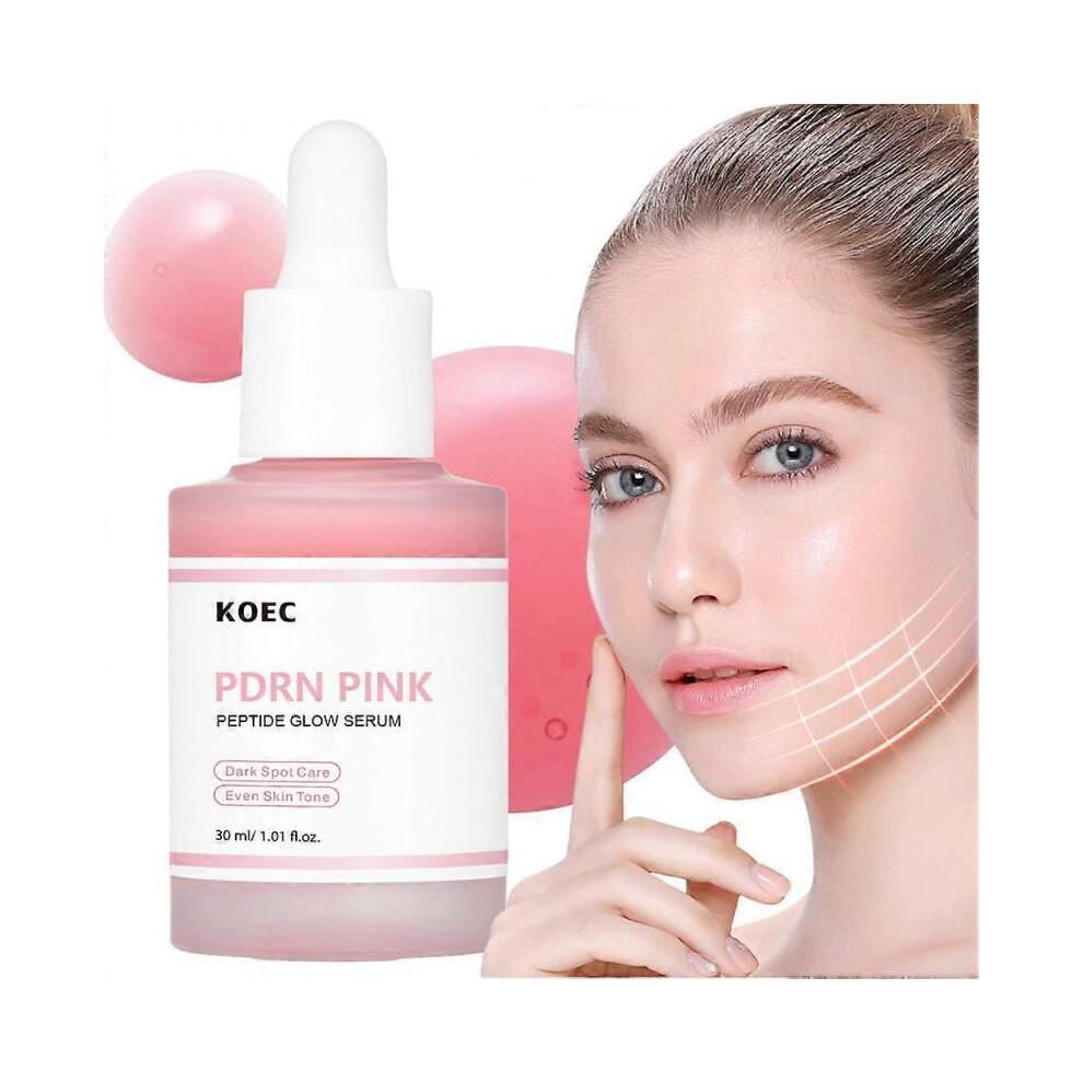 PDRN Pink Peptide Serum Regenerating Anti-aging Glowing Serum Uneven Skin Tones for Daily Use