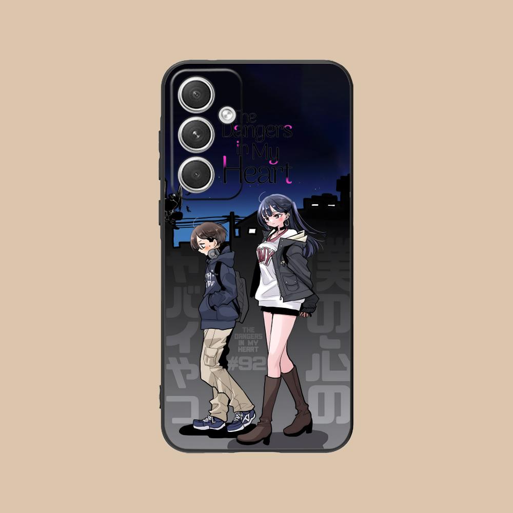 Bokuyaba Anna Yamada Phone Case for Samsung Galaxy S25 S24 S23 S22 S21 S20 Note20 Plus FE Ultra Colour Printing Pretty Cover