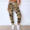 Ladies Casual Fashion Print Casual Pants Sweatshirt Trousers
